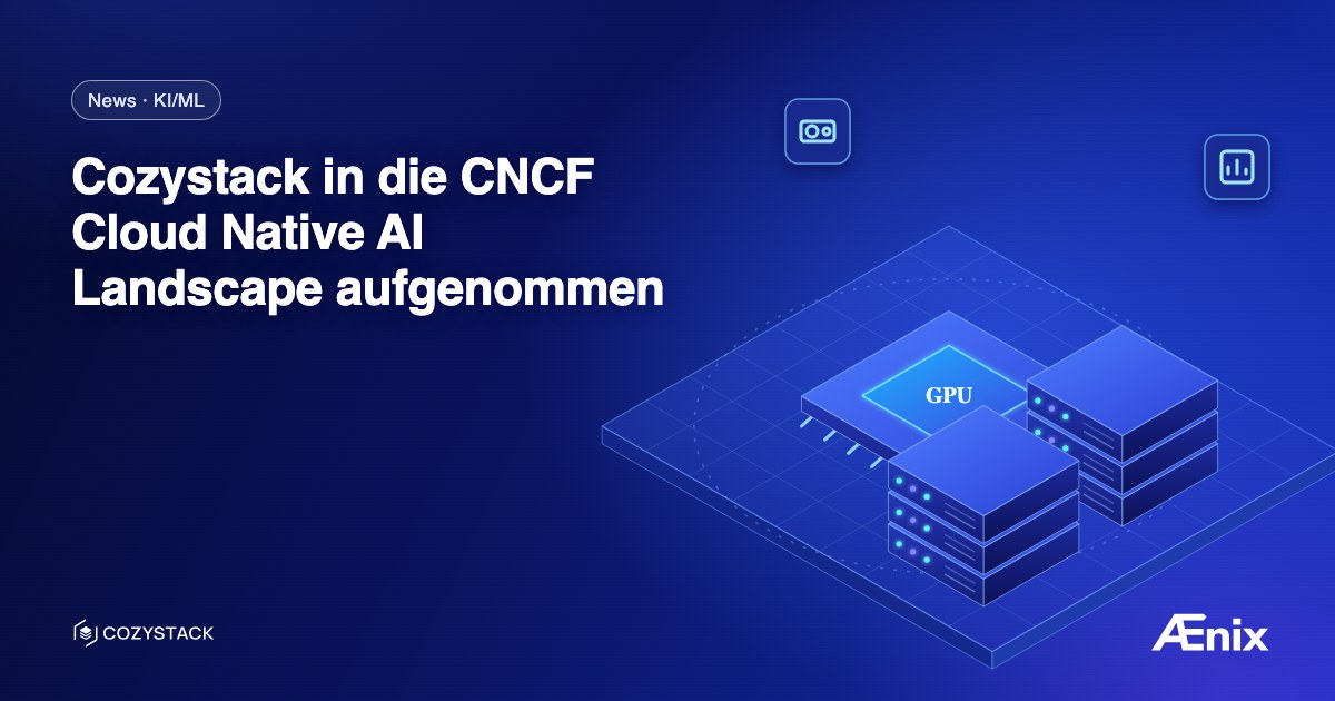 Cozystack in die CNCF Cloud Native AI Landscape aufgenommen