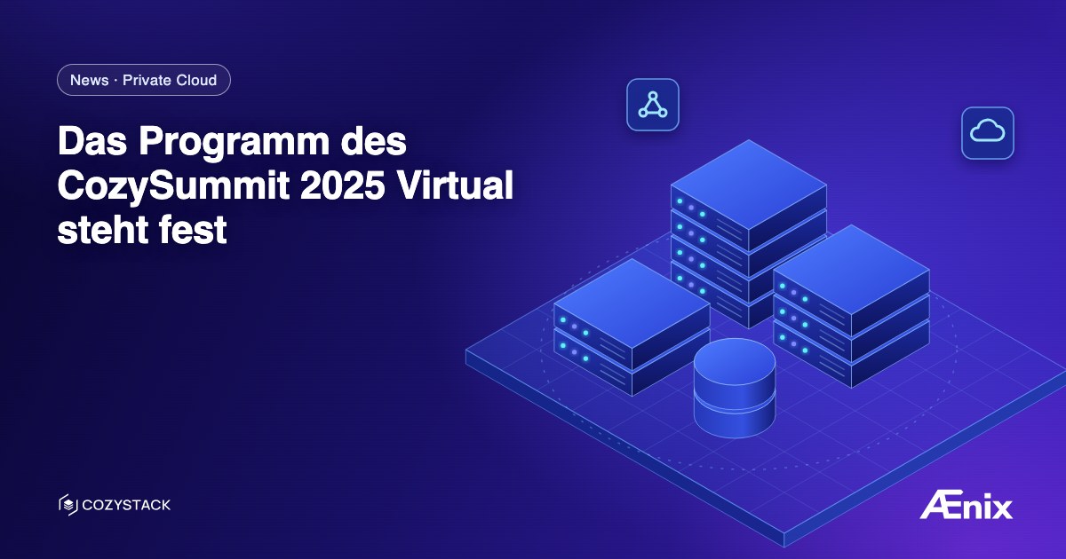 Das Programm des CozySummit 2025 Virtual steht fest
