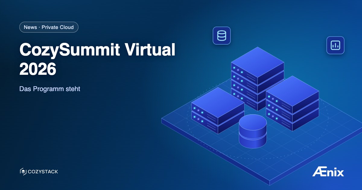 CozySummit Virtual 2026: Das Programm steht