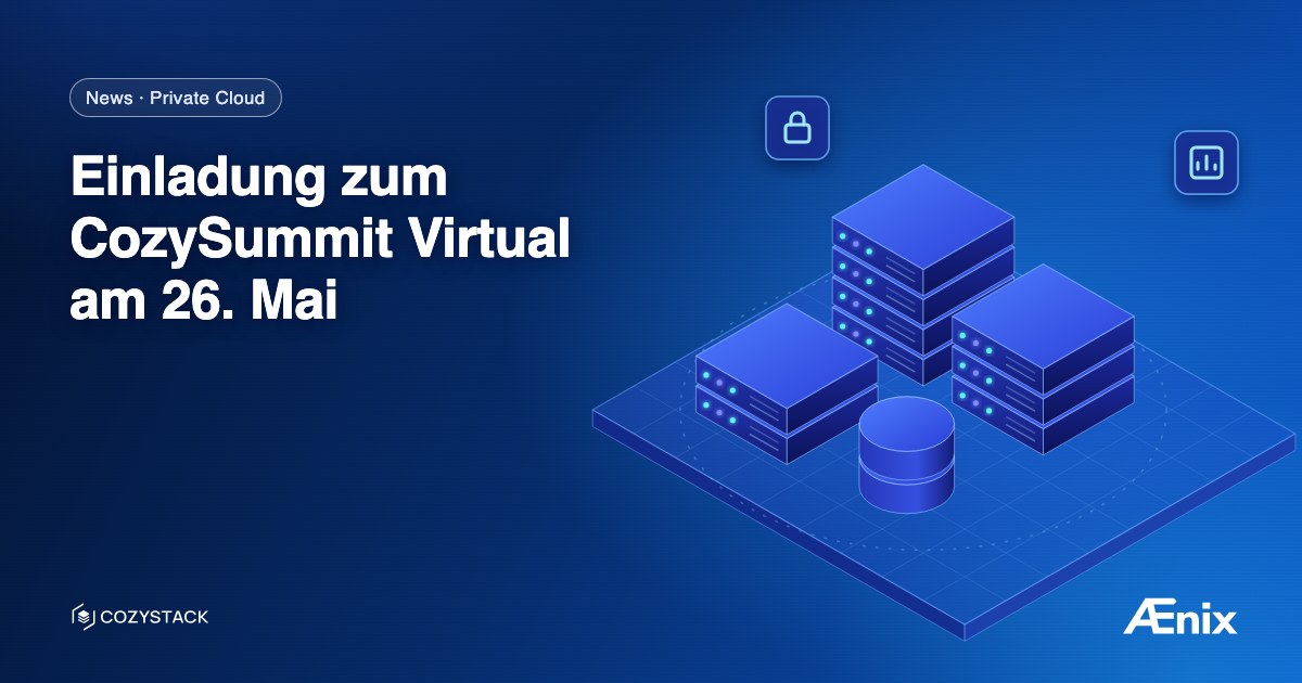 Einladung zum CozySummit Virtual am 26. Mai