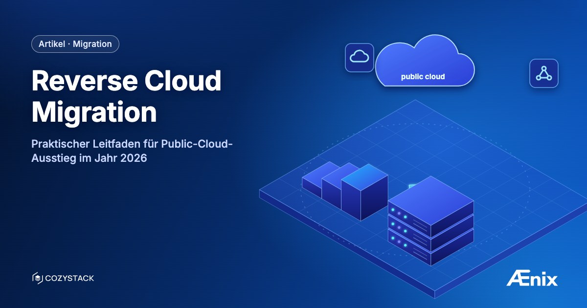 Reverse Cloud Migration — praktischer Leitfaden für Public-Cloud-Ausstieg im Jahr 2026