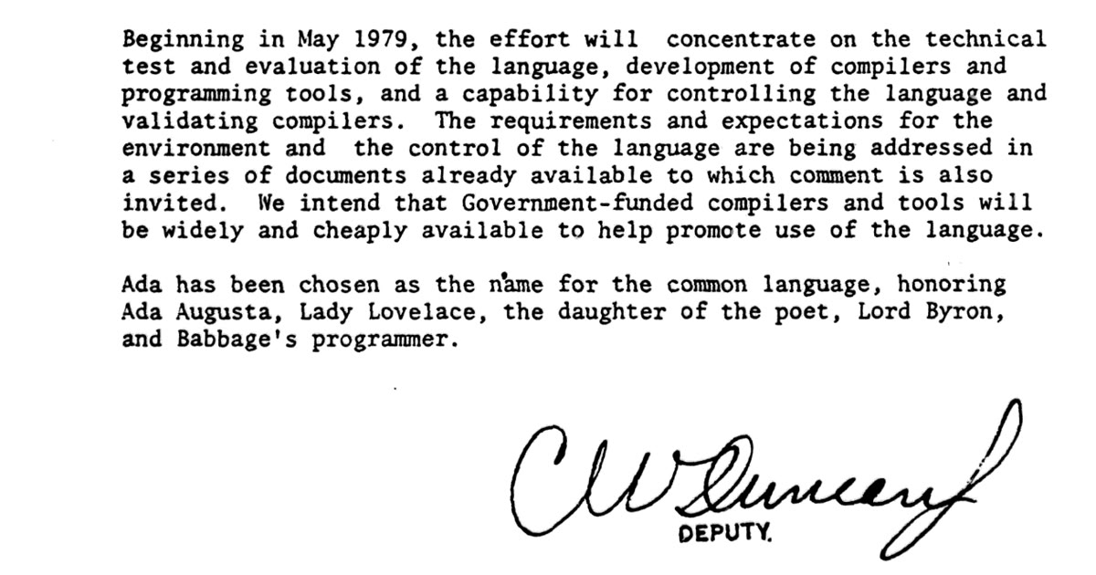 Paleocomputing, part 3: Two Adas — building programming languages that never existed, from the specifications of a Pentagon tender