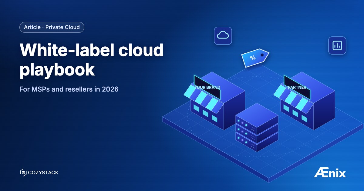 White-label cloud playbook — for MSPs and resellers in 2026