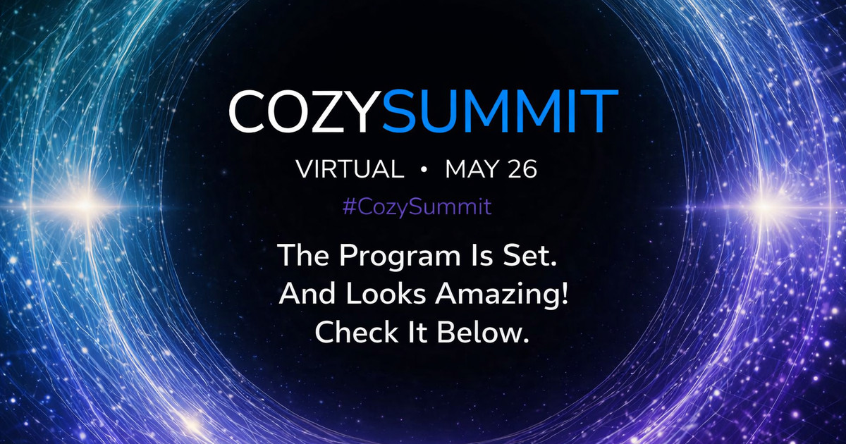 CozySummit Virtual 2026: The Program Is Set